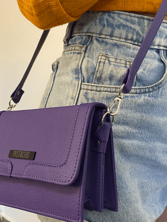 Cartera CATALINA violeta